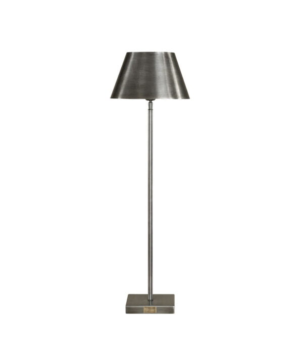 PEWTER Table lamp 74cm