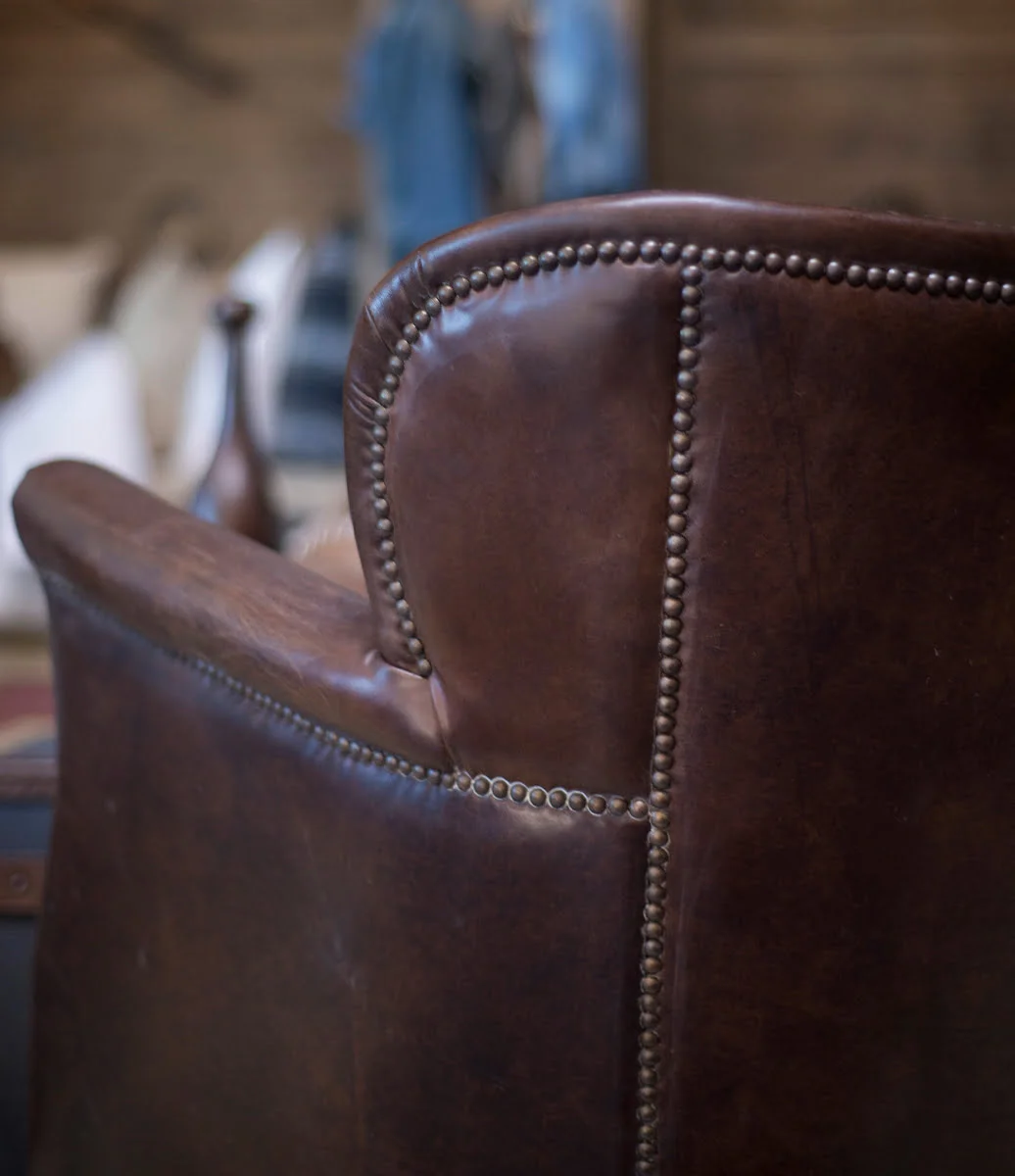 PROFESSOR leather armchair