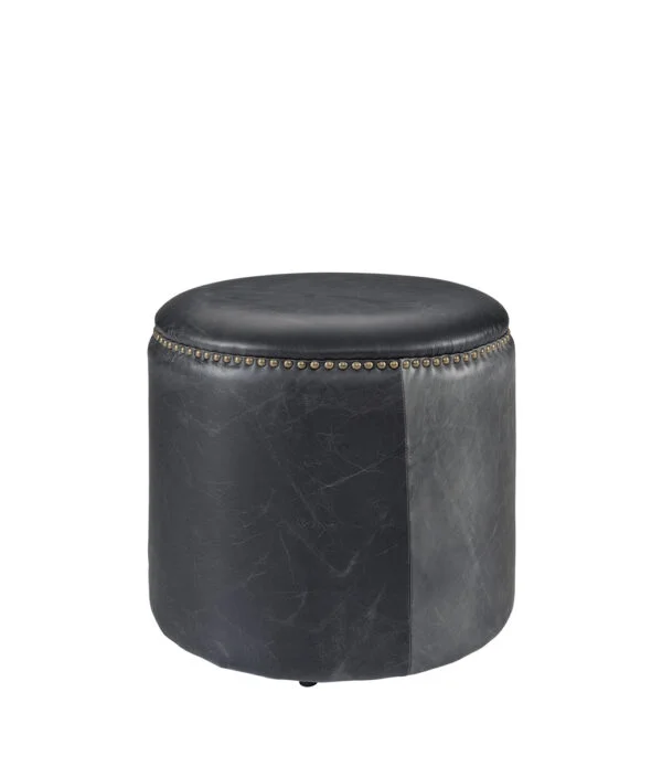 NICE ottoman in leather