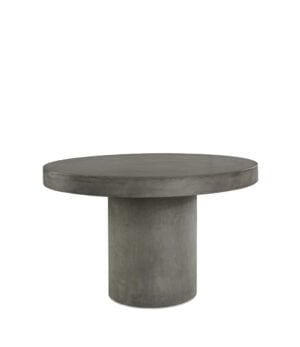 Cirkulärt bord i betong