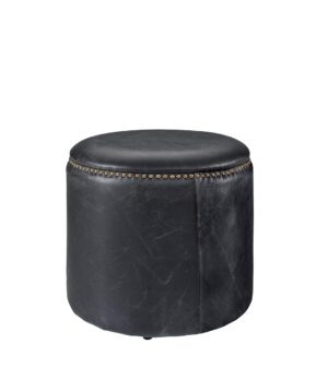 NICE ottoman in leather
