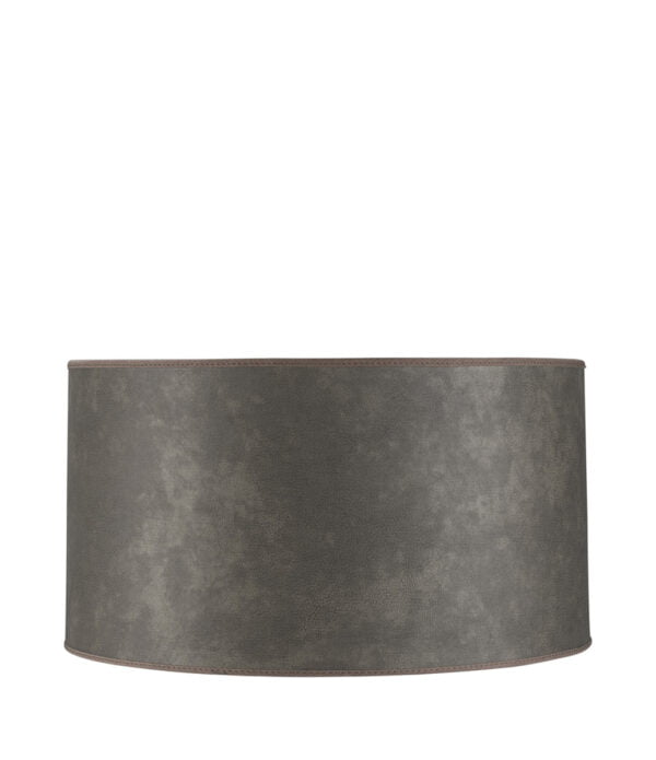 SHADE CYLINDER LEATHER TAUPE