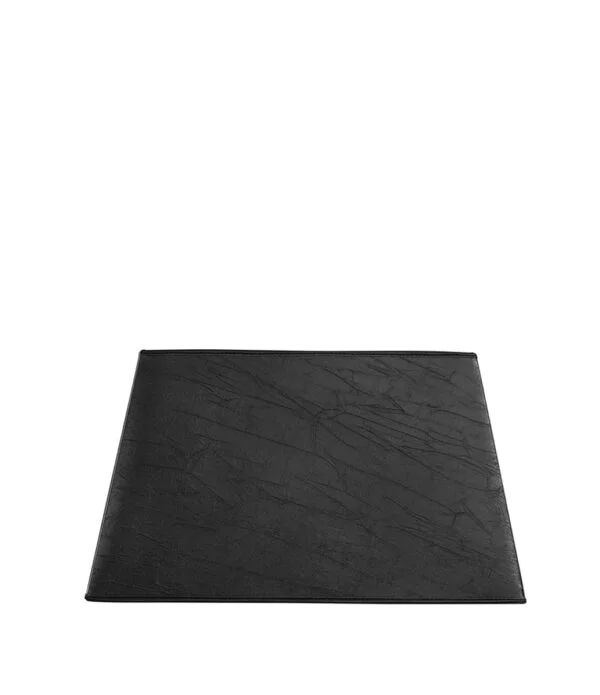 SHADE RECTANGULAR BLACK LEATHER