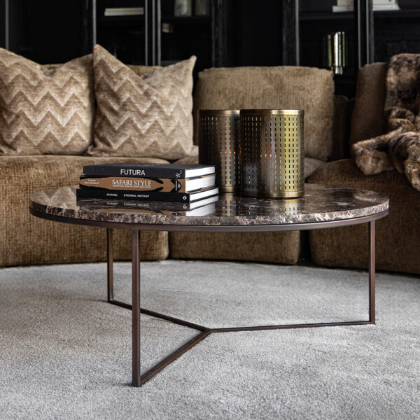CEDES MARBLE Coffee table ⌀100cm