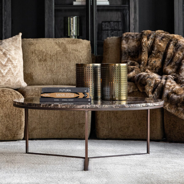CEDES MARBLE Coffee table ⌀100cm
