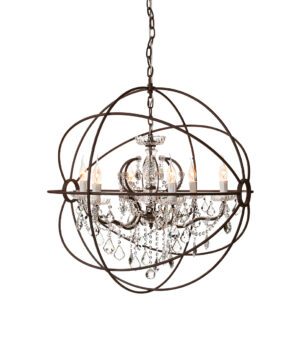 ROME CRYSTAL taklampa ø80