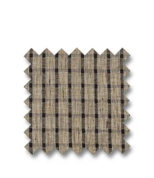 Fabric TRAVERSE BLACK/LINEN