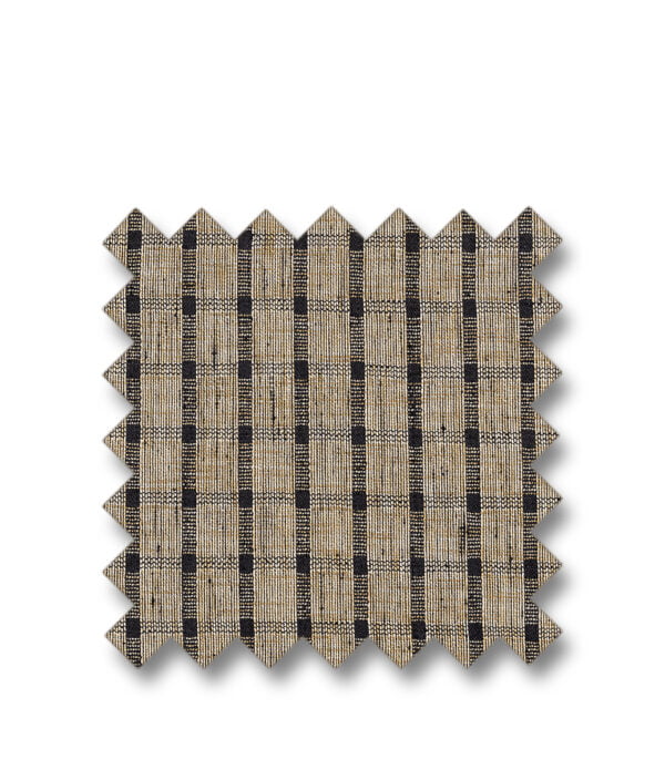 Fabric TRAVERSE BLACK/LINEN