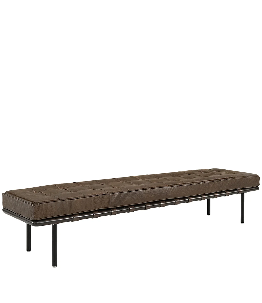 PRINCETOWN bänk i läder