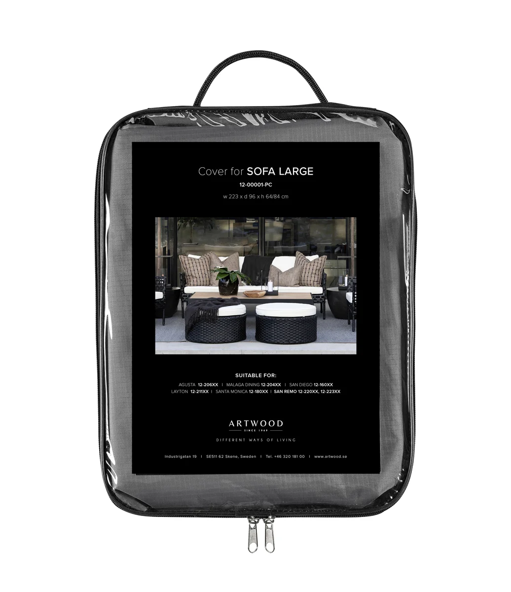 SOFFA Överdrag för utemöbler (L)