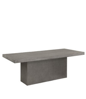 Rektangulärt bord i betong
