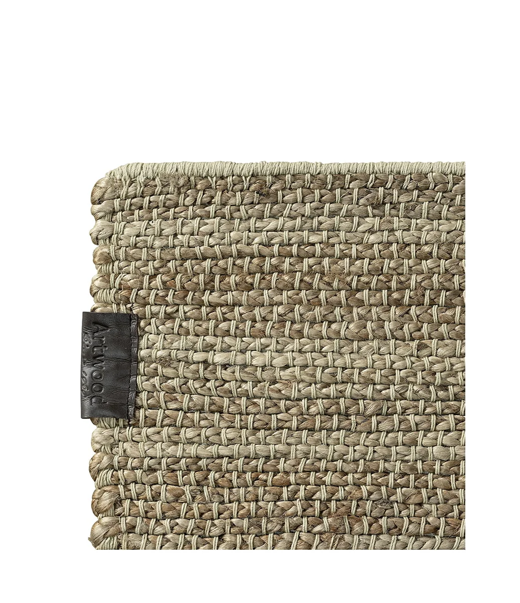 HEMP NATURAL jute rug