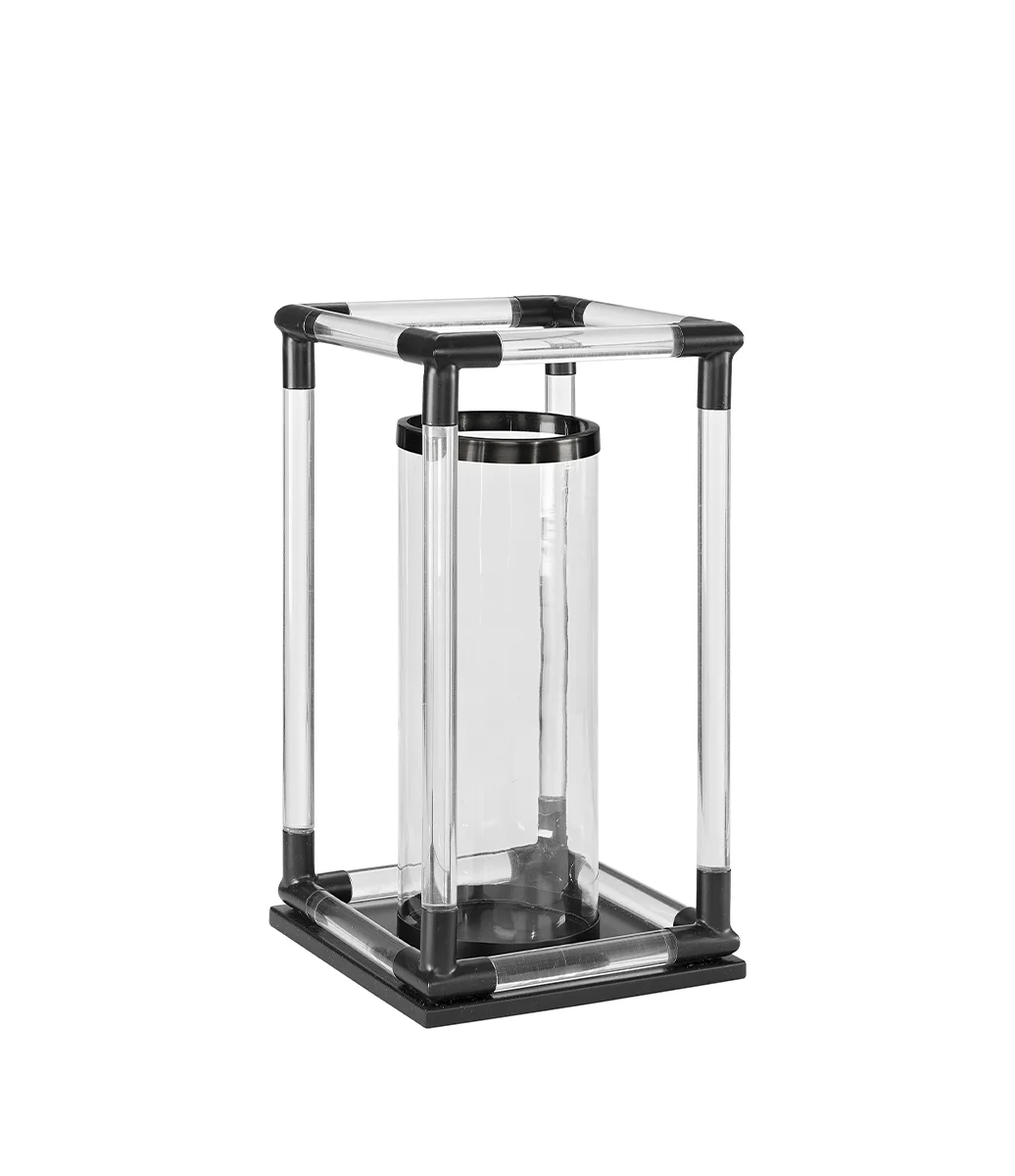 BALTIMORE lykta i metall och plexi