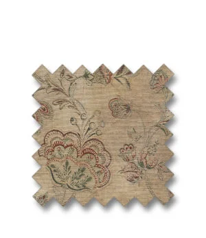 Fabric MIRALAGO FLOWER Beige