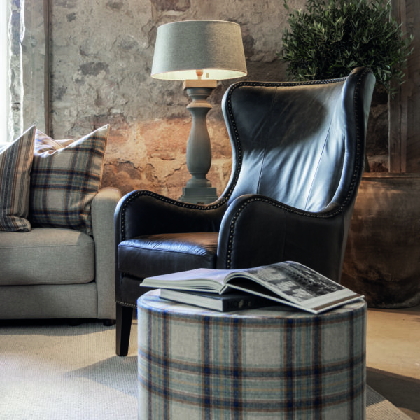 MISCHA leather armchair