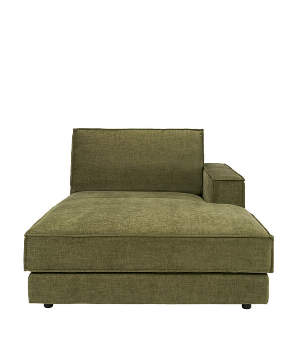 Chaise lounge right MONTANA Hailey army