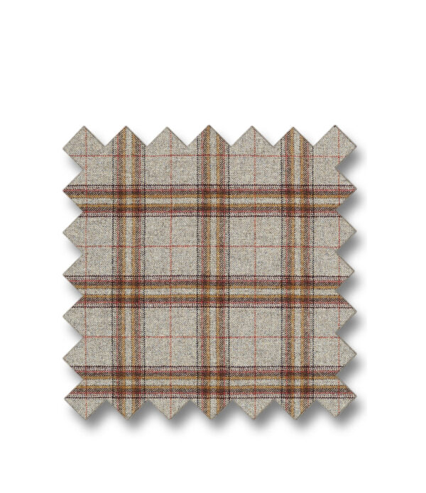 GLENSDALE CHECK Grey / Ochre