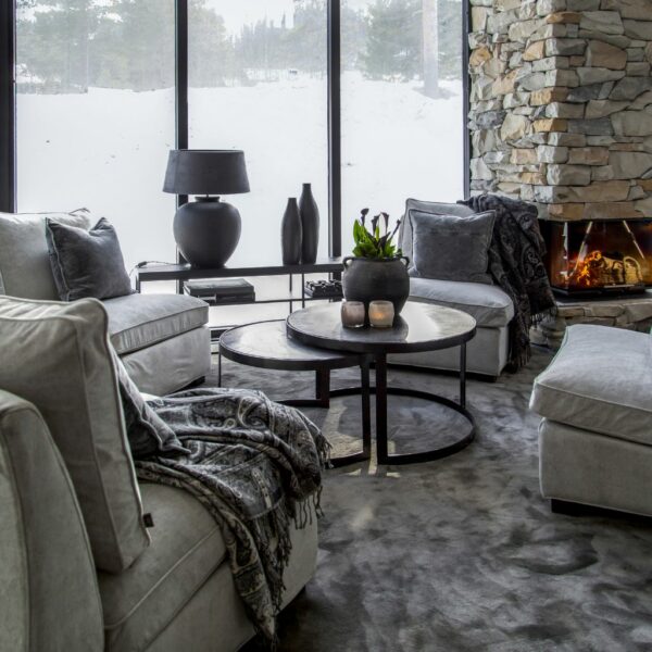 Town fabric armchair
