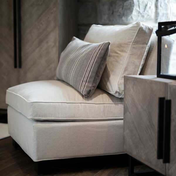 Town fabric armchair