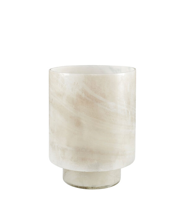 Reef ljuslykta i glas (M)