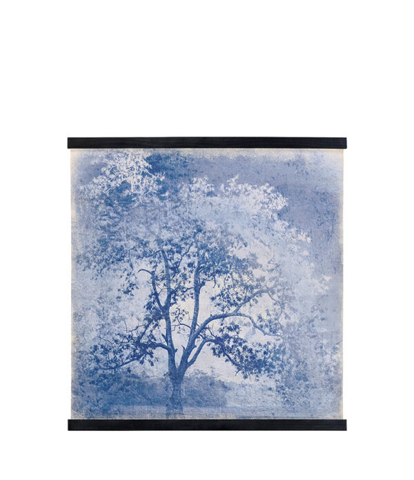 ALBERO BLU painting 100x100 cm