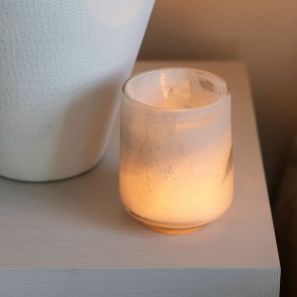 Reef Lantern in glass (S)