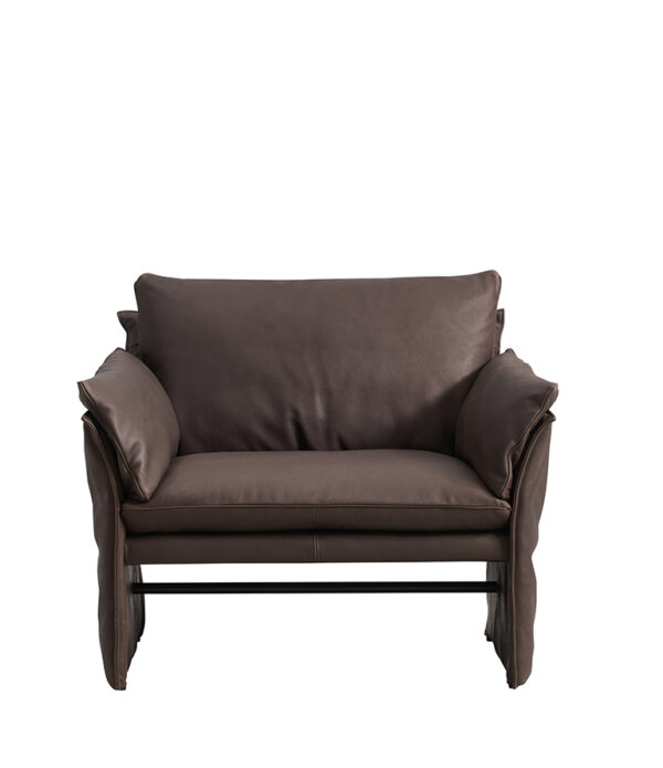 HARLEM leather armchair