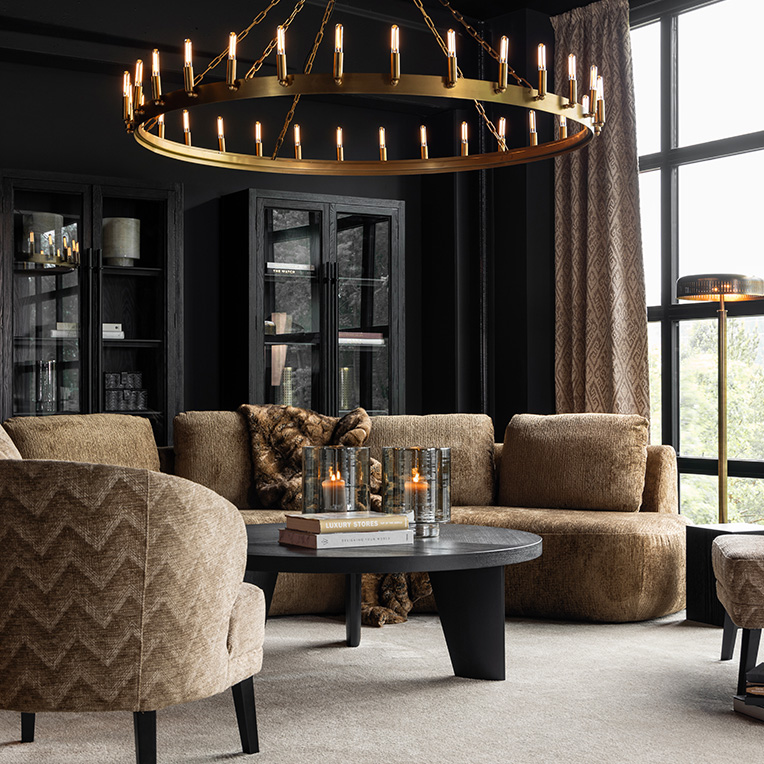LIVING ROOMS IN DIFFERENT STYLES