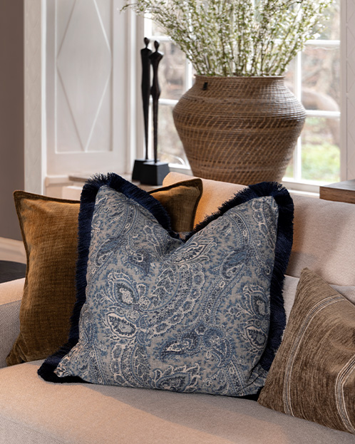 Elegance in blue tones